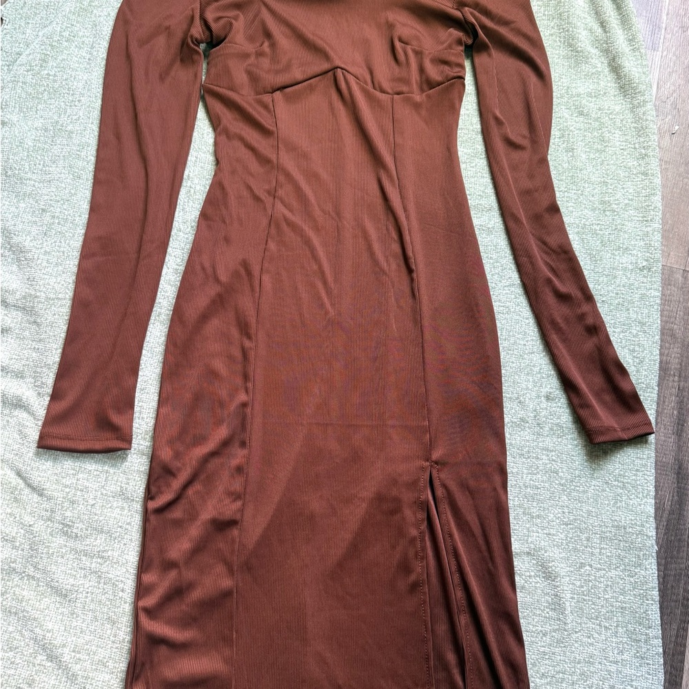 Fashion Nova Chocolate Mini Dress